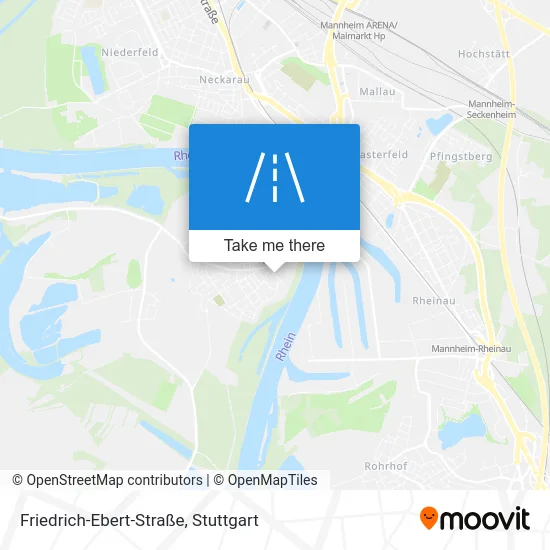 Карта Friedrich-Ebert-Straße