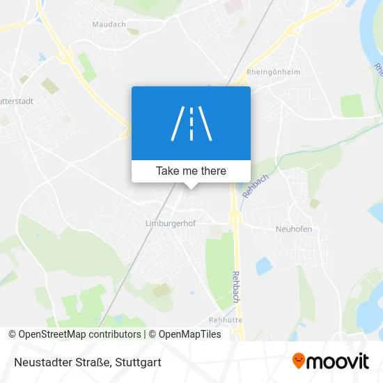 Карта Neustadter Straße