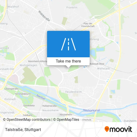 Карта Talstraße