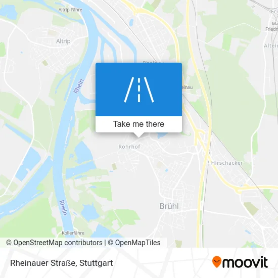 Rheinauer Straße map
