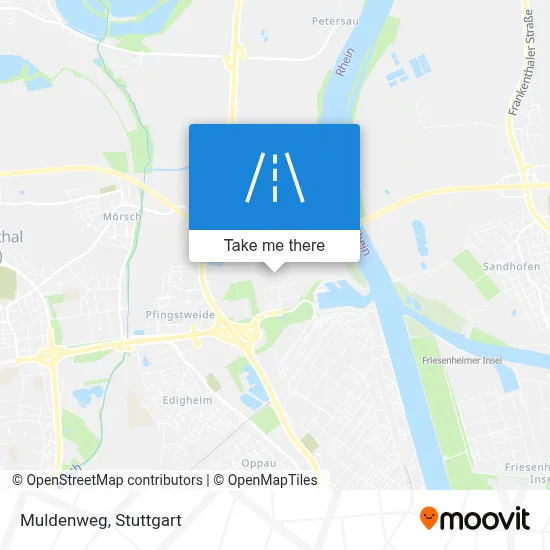 Muldenweg map
