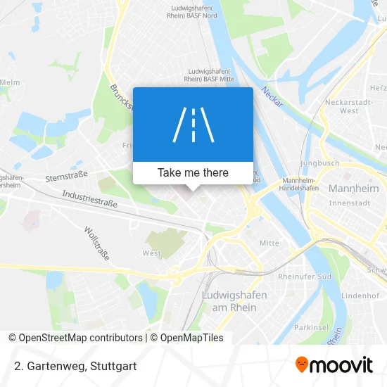 2. Gartenweg map