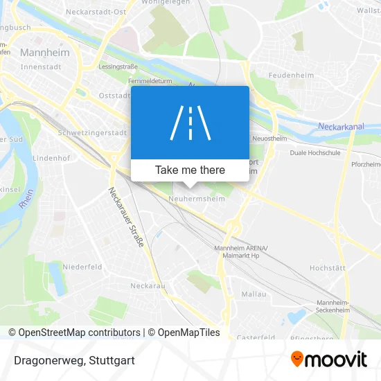 Карта Dragonerweg