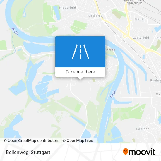 Bellenweg map
