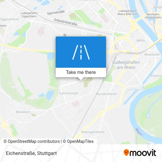 Карта Eichenstraße