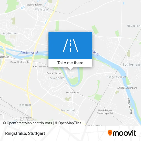 Карта Ringstraße