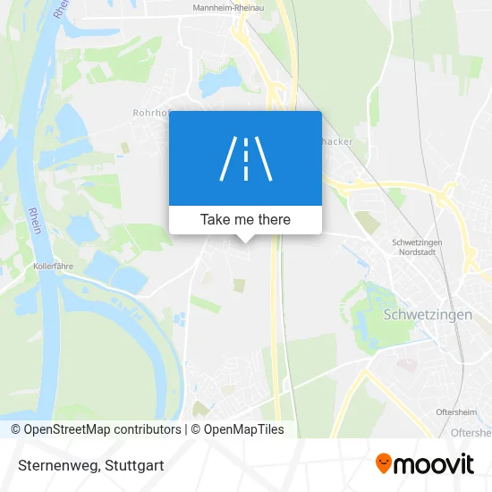 Sternenweg map