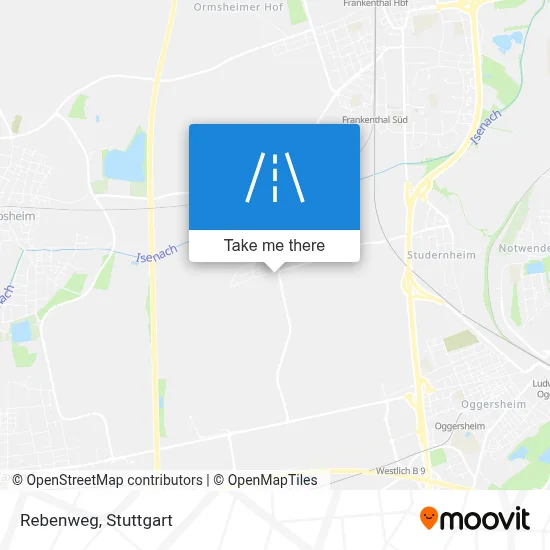 Rebenweg map