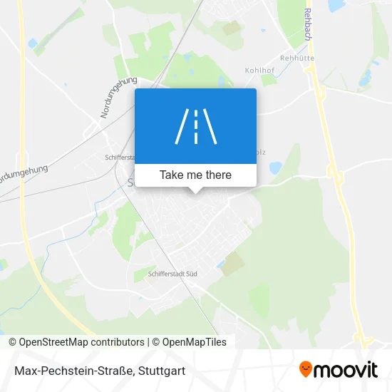 Карта Max-Pechstein-Straße