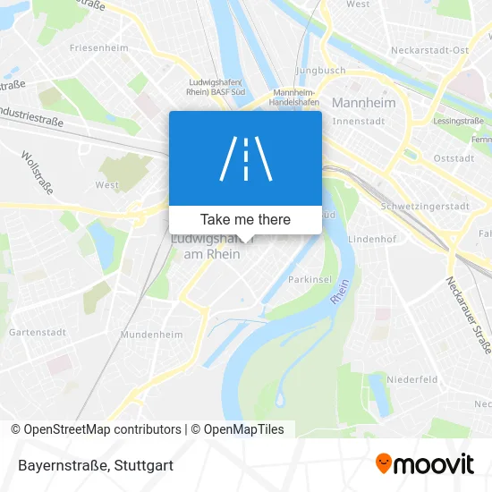 Карта Bayernstraße