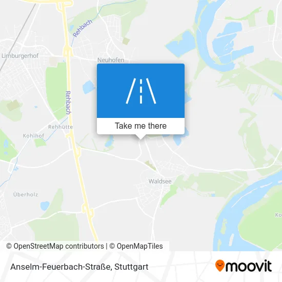 Карта Anselm-Feuerbach-Straße