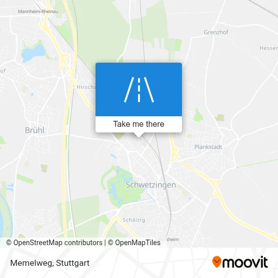 Memelweg map
