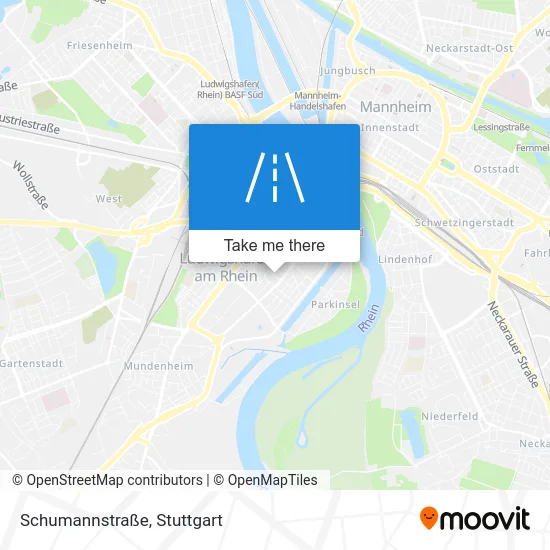 Карта Schumannstraße
