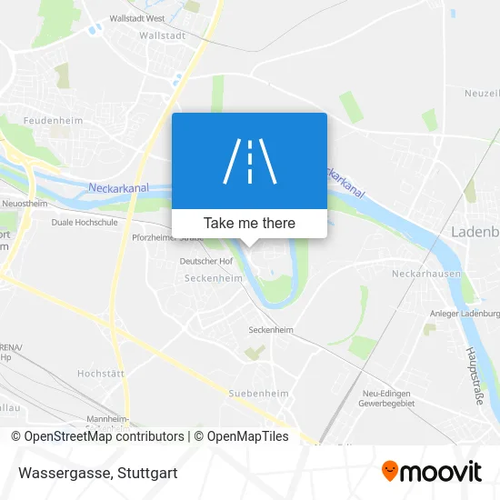 Карта Wassergasse