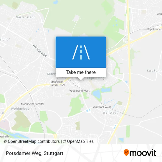 Карта Potsdamer Weg