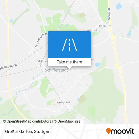 Карта Großer Garten