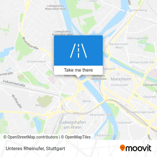 Карта Unteres Rheinufer