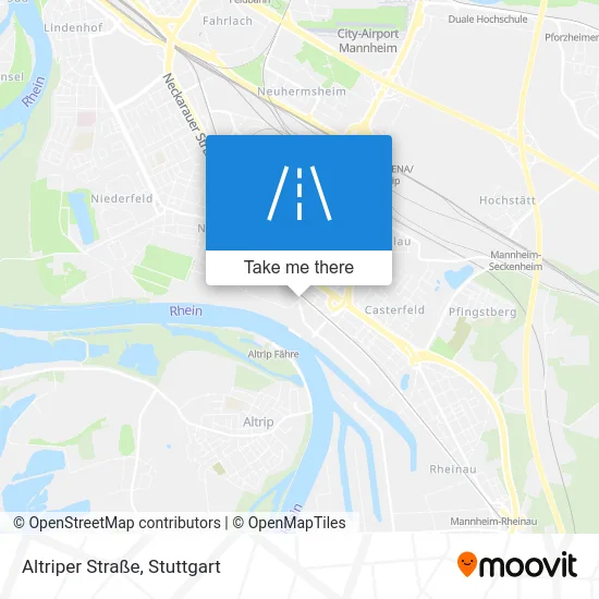 Карта Altriper Straße