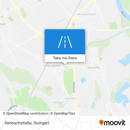 Карта Rehbachstraße