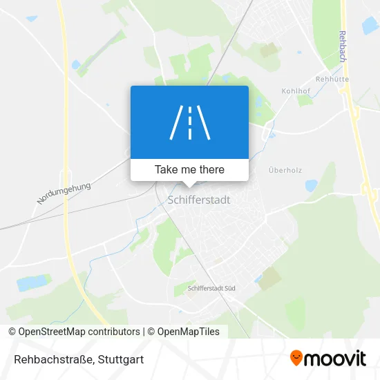 Карта Rehbachstraße