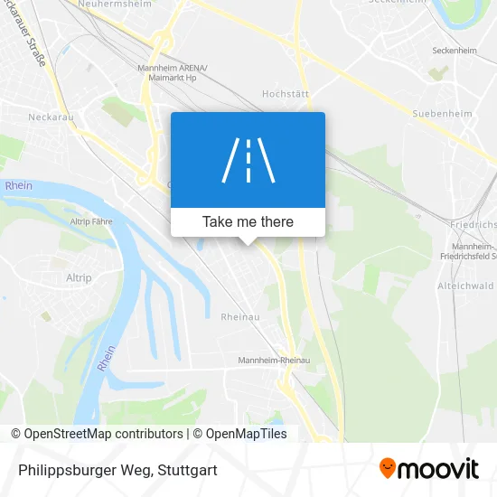 Карта Philippsburger Weg