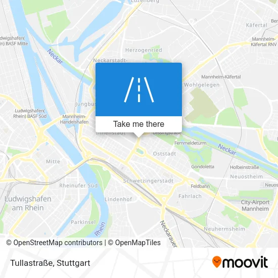 Карта Tullastraße