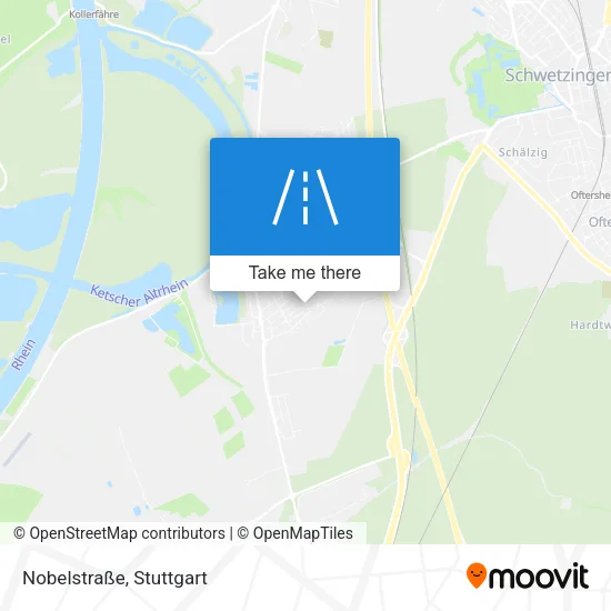 Карта Nobelstraße