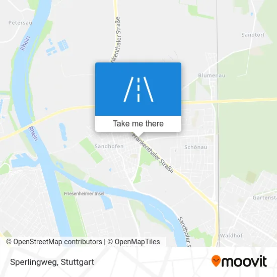 Карта Sperlingweg