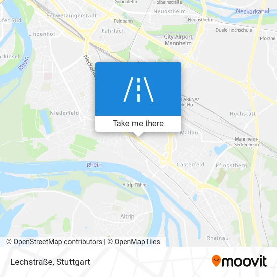 Карта Lechstraße