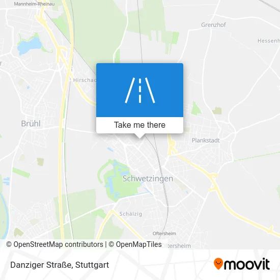 Danziger Straße map