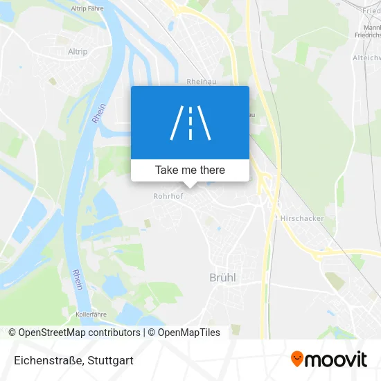 Карта Eichenstraße