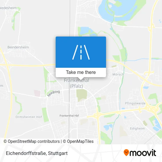 Карта Eichendorffstraße