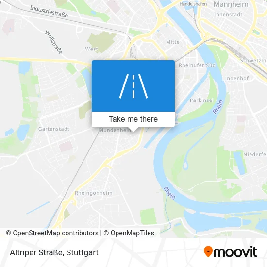 Карта Altriper Straße