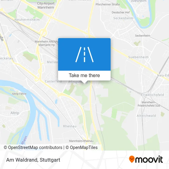 Карта Am Waldrand