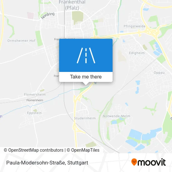Карта Paula-Modersohn-Straße