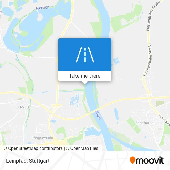 Карта Leinpfad