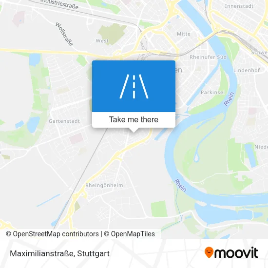 Карта Maximilianstraße