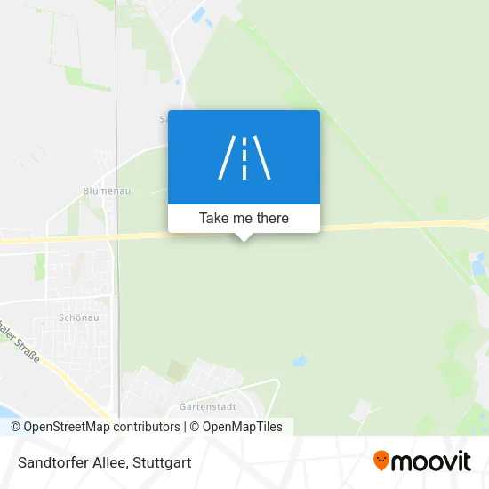 Карта Sandtorfer Allee