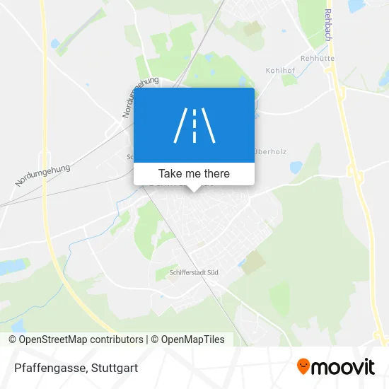 Карта Pfaffengasse