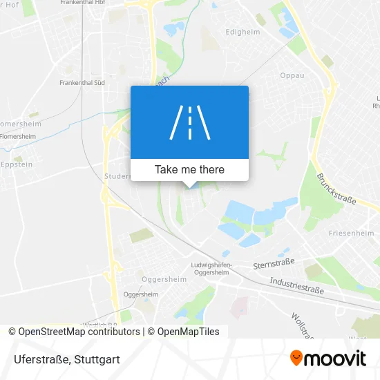 Карта Uferstraße