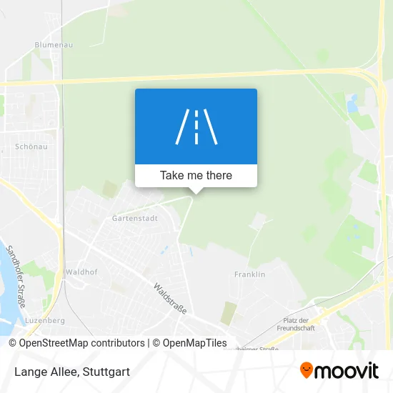 Карта Lange Allee