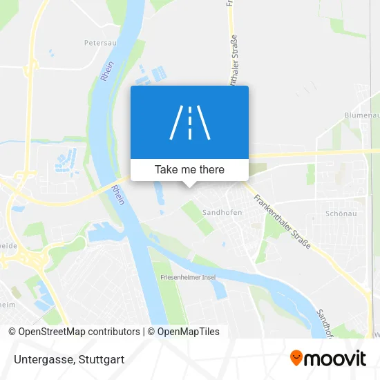 Карта Untergasse