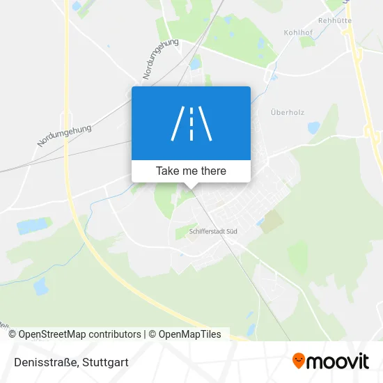 Карта Denisstraße