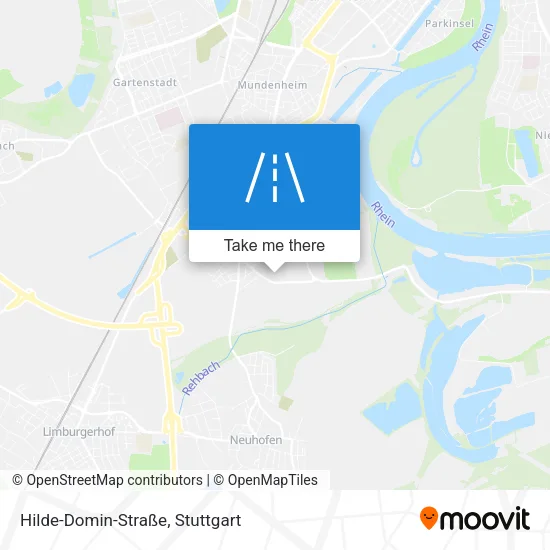 Карта Hilde-Domin-Straße