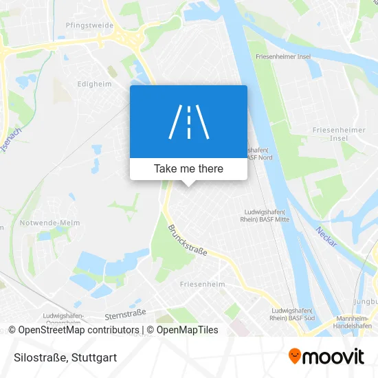 Карта Silostraße