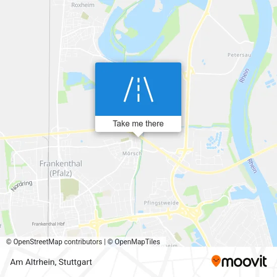 Карта Am Altrhein