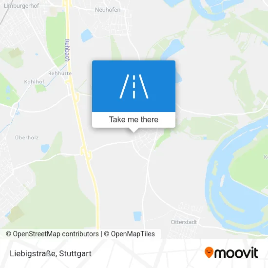 Карта Liebigstraße