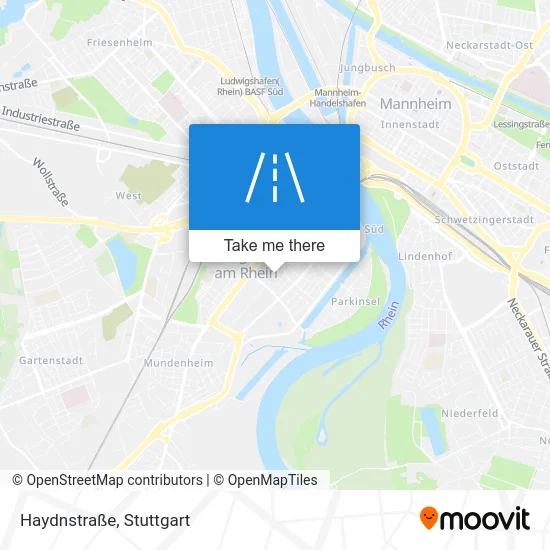 Карта Haydnstraße