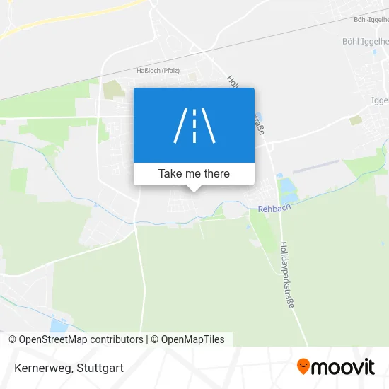 Карта Kernerweg