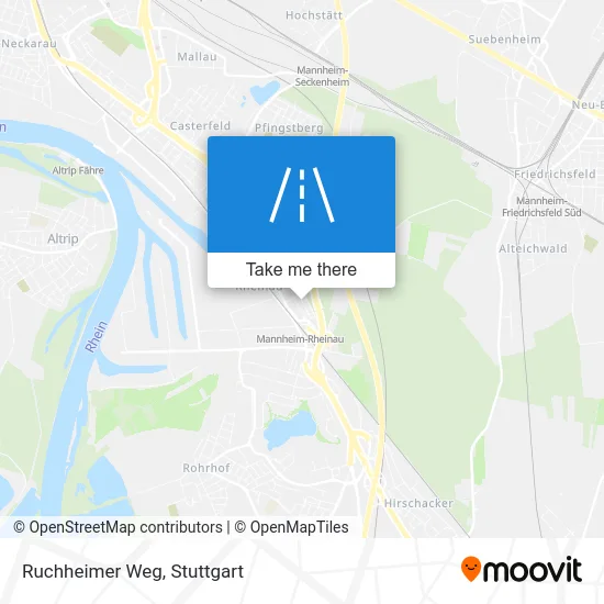 Карта Ruchheimer Weg